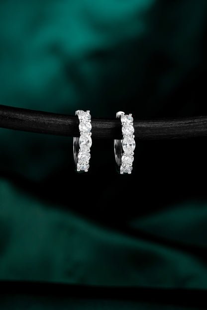 Lab Grown Diamond Earring-ZBE0078-1