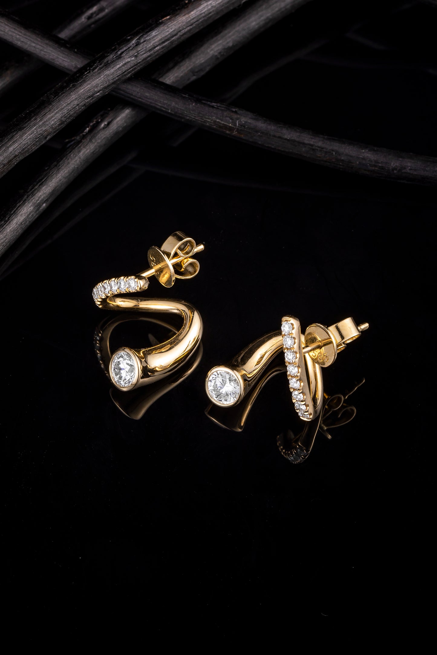 Lab Grown Diamond Earring-ZBE0080