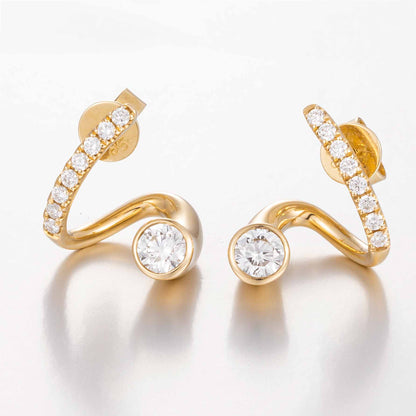 Lab Grown Diamond Earring-ZBE0080