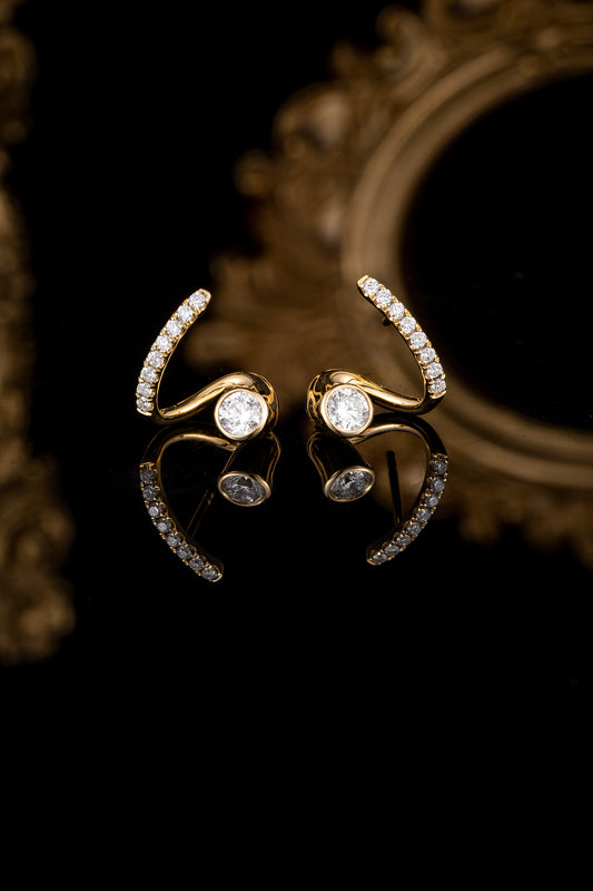 Lab Grown Diamond Earring-ZBE0080