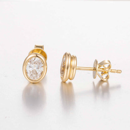 Lab Grown Diamond Earring-ZBE0081-1