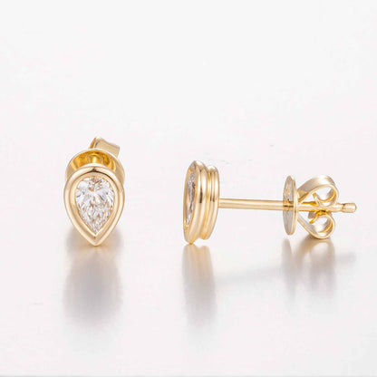 Lab Grown Diamond Earring-ZBE0081-2