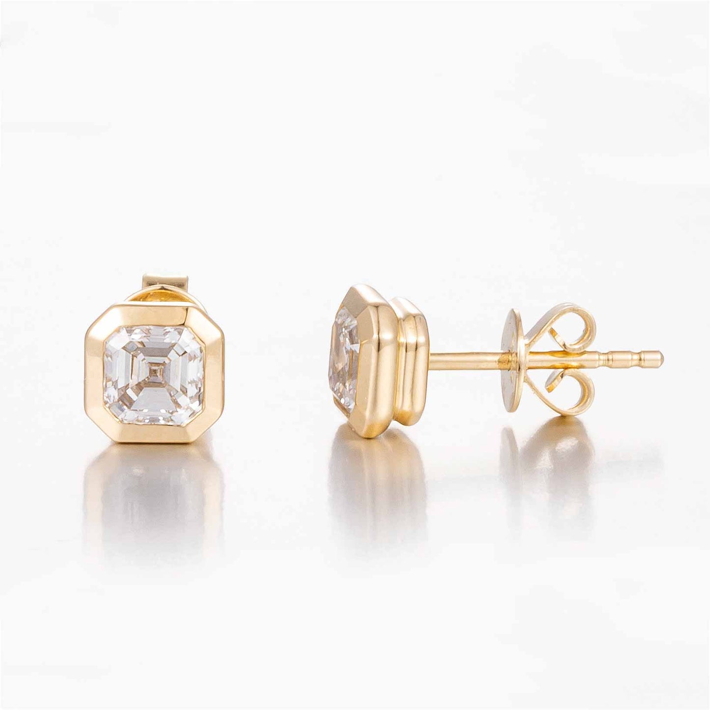 Lab Grown Diamond Earring-ZBE0081-4