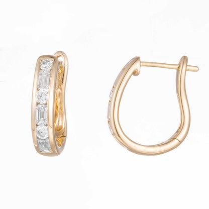 Lab Grown Diamond Earring-ZBE0088-Y