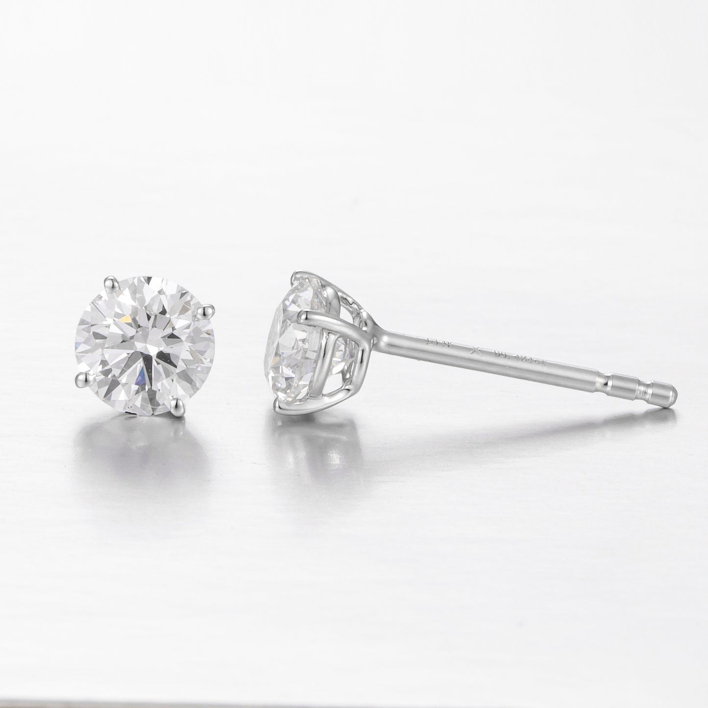 Lab Grown Diamond Earring-ZBE0097-0.4CT