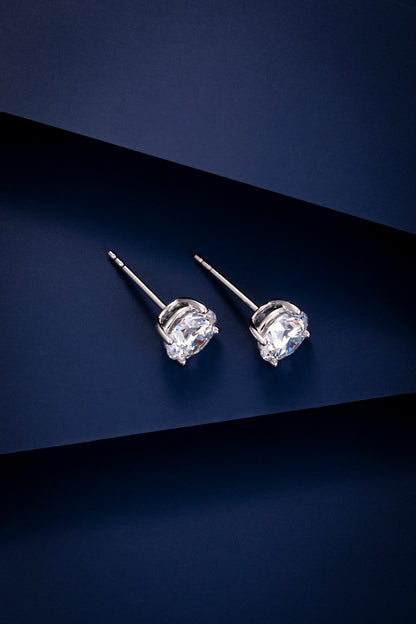 Lab Grown Diamond Earring-ZBE0097-1.0ct