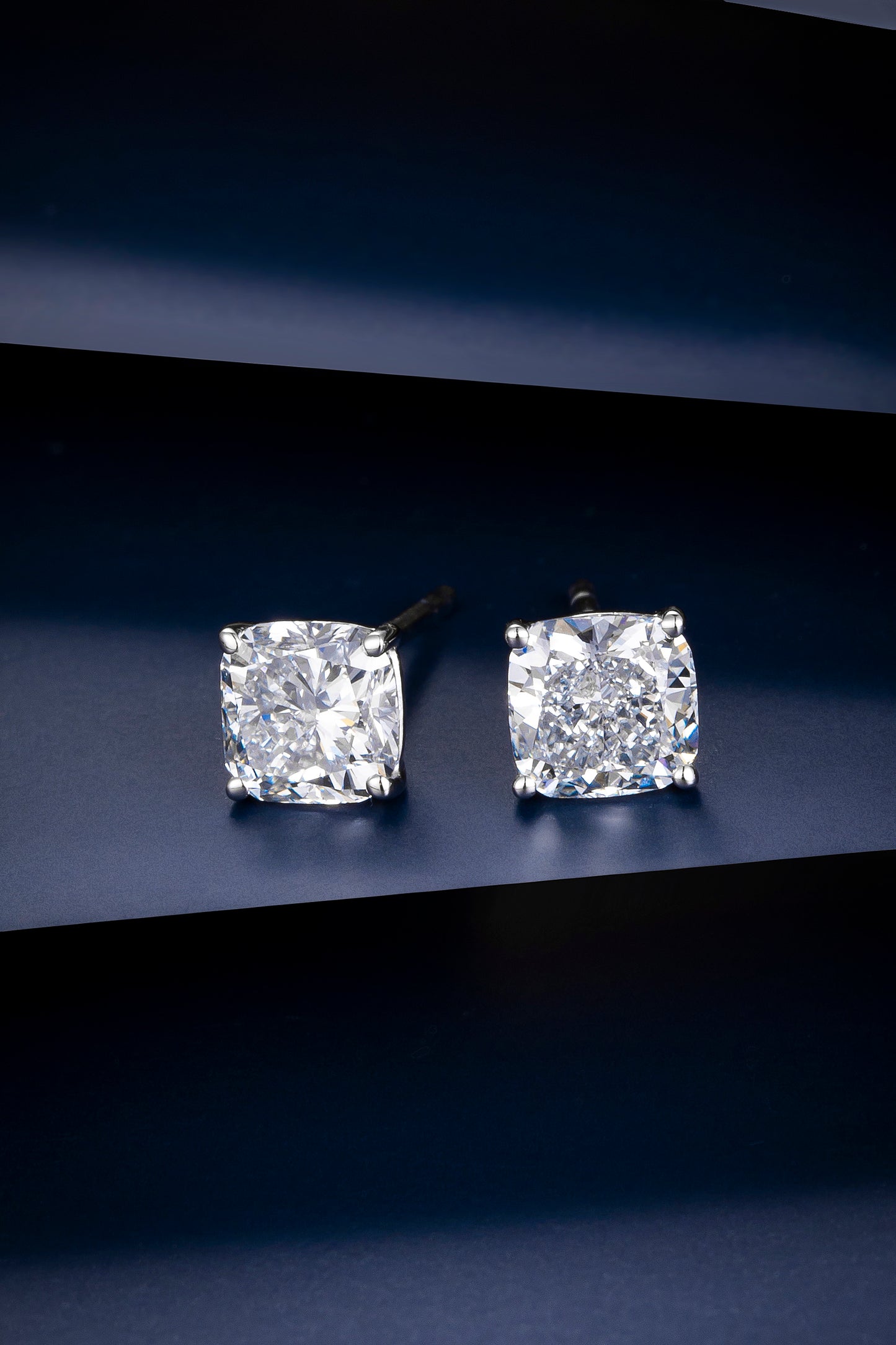 Lab Grown Diamond Earring-ZBE0150-0.7ct