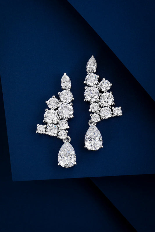 Lab Grown Diamond Earring-ZBE0106