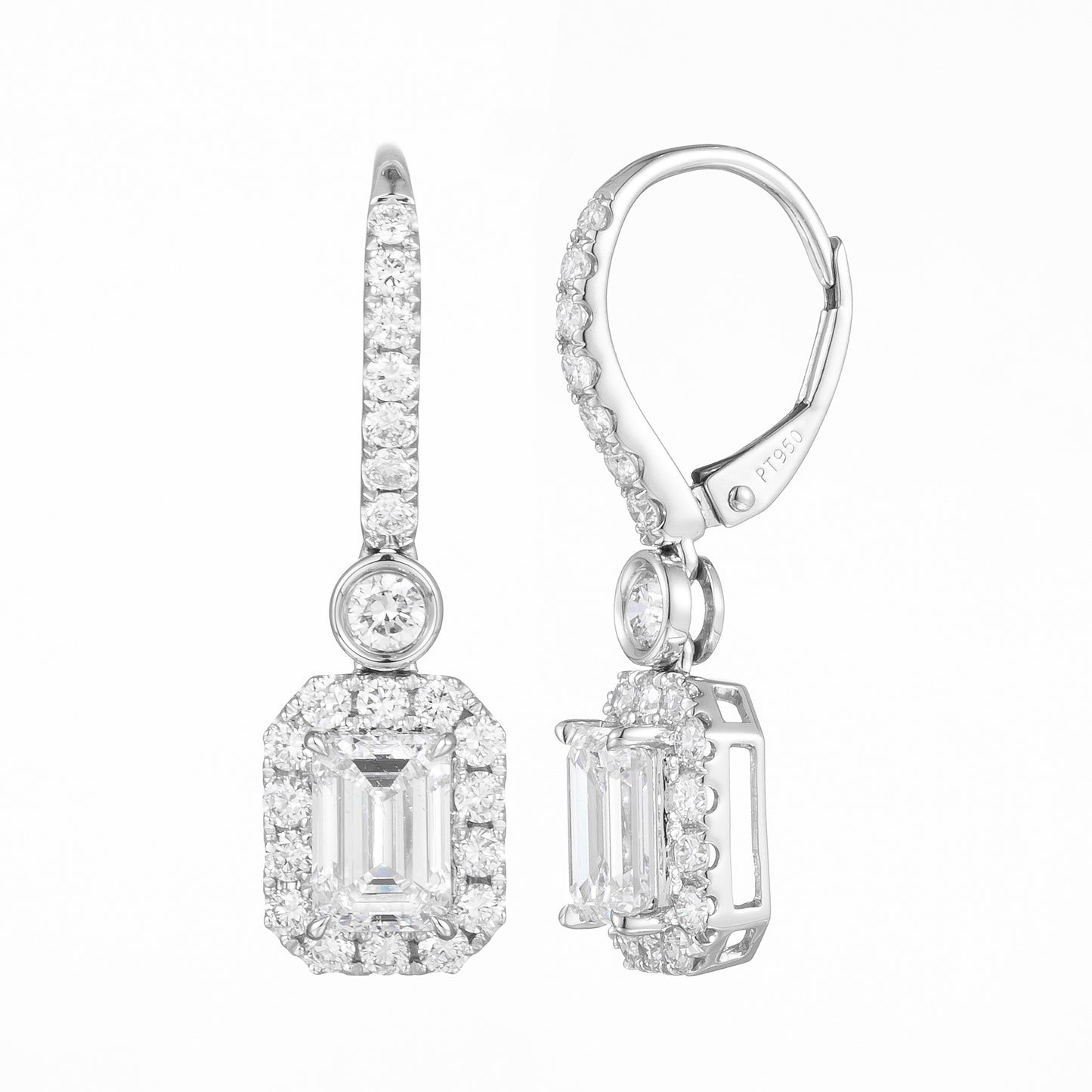 Lab Grown Diamond Earring-ZBE0112
