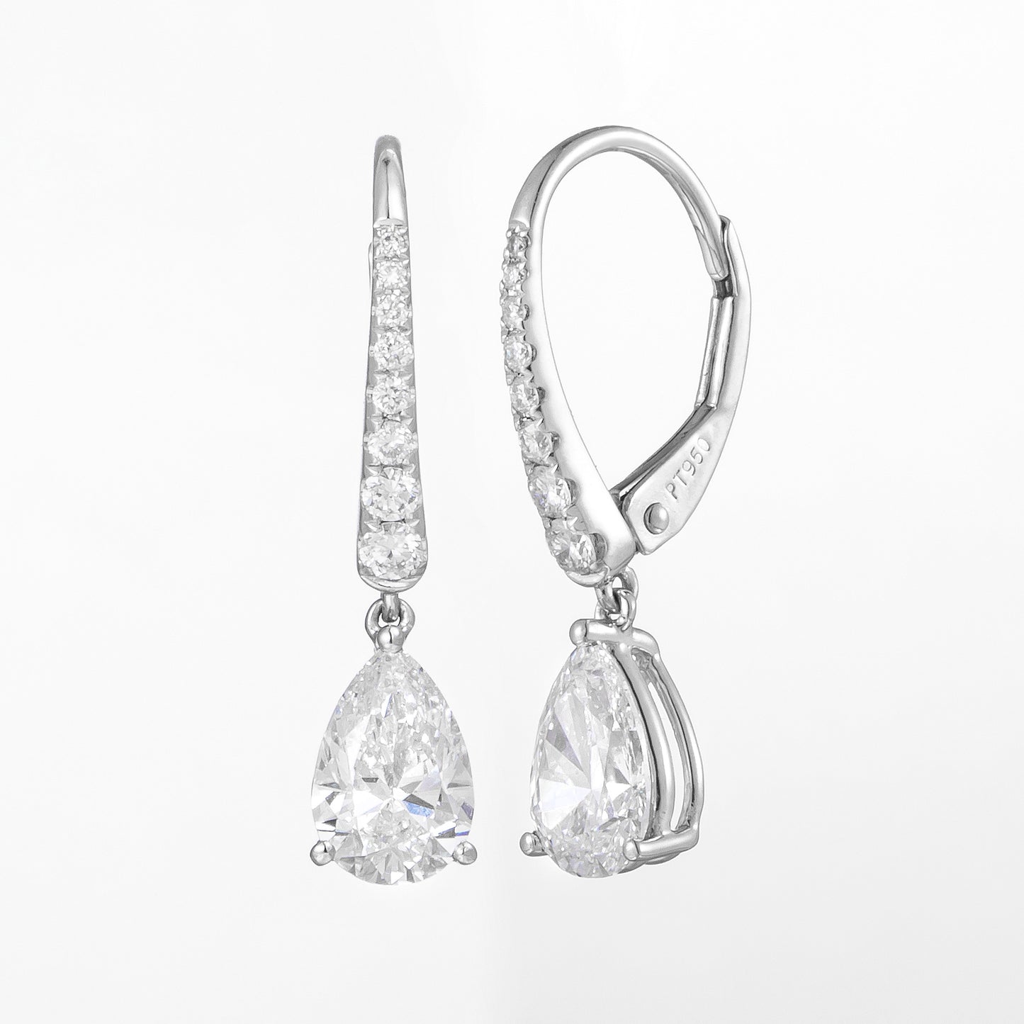 Lab Grown Diamond Earring-ZBE0119-2