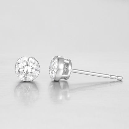 Lab Grown Diamond Earring-ZBE0146-0.4CT