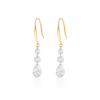 Lab Grown Diamond Earring-ZBE0160-0.40CT