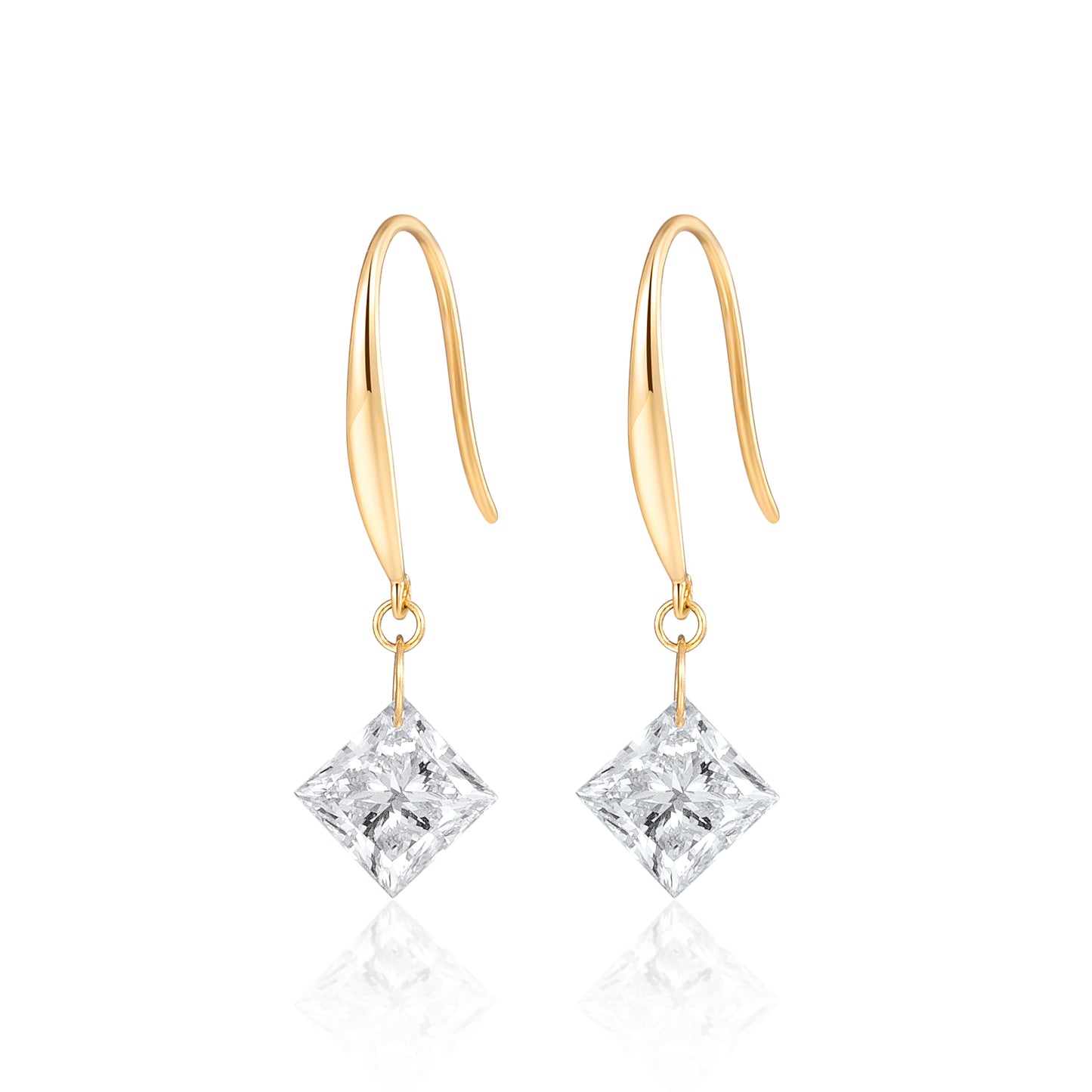 Lab Grown Diamond Earring-ZBE0162-0.70CT