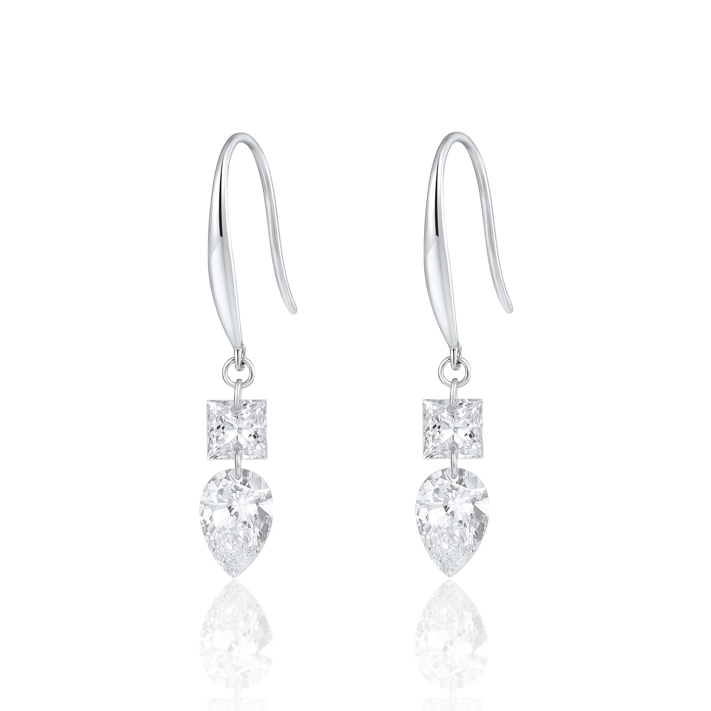 Lab Grown Diamond Earring-ZBE0165-0.35CT
