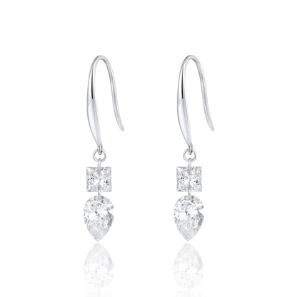 Lab Grown Diamond Earring-ZBE0165-0.35CT