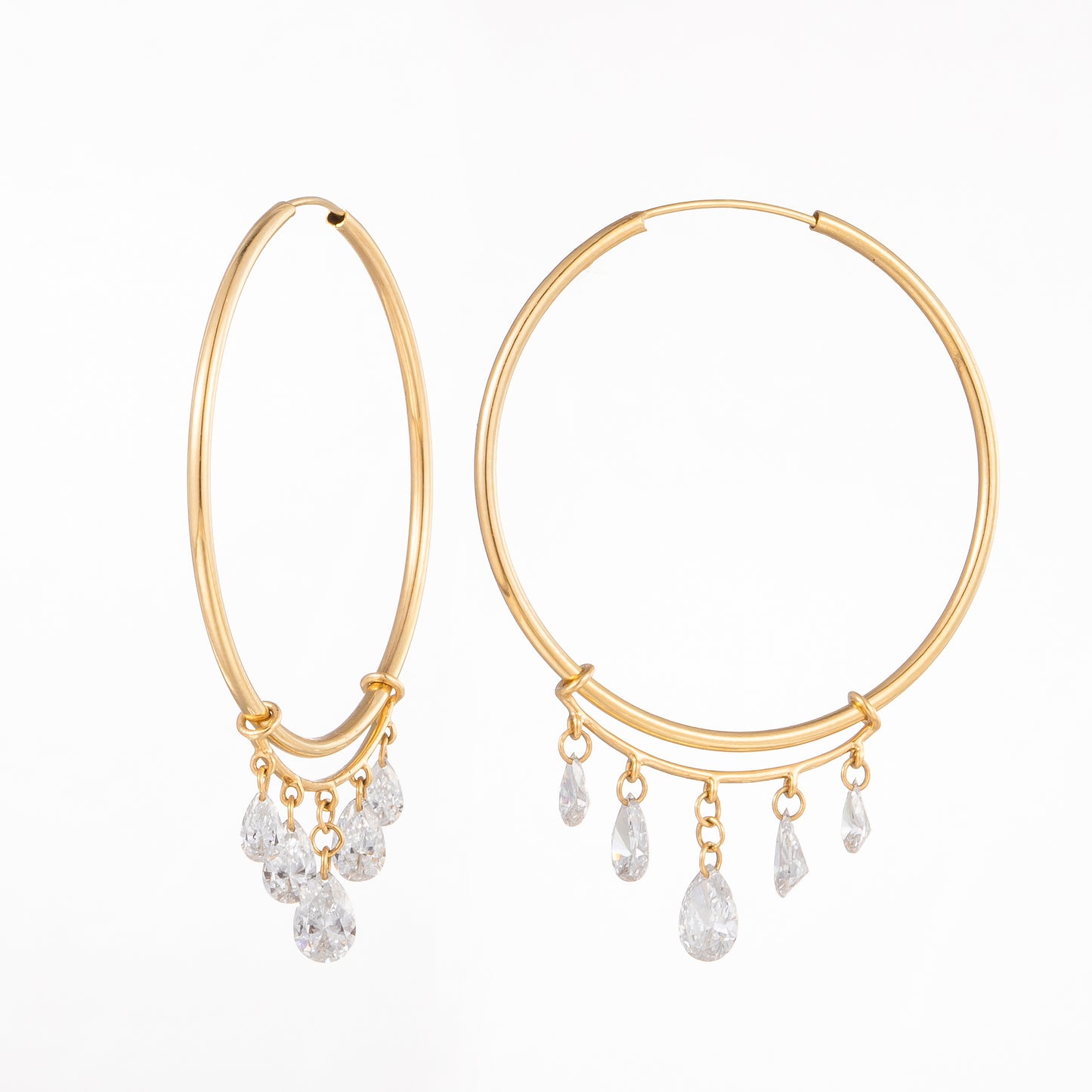 Lab Grown Diamond Earring-ZBE0170