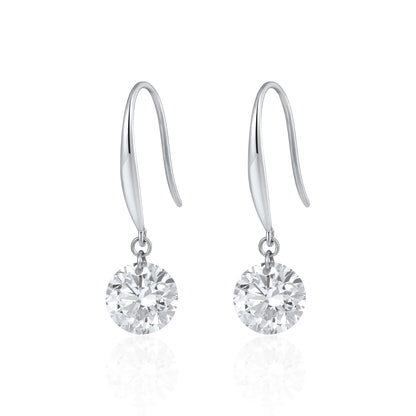 Lab Grown Diamond Earring-ZBE0172-0.8CT