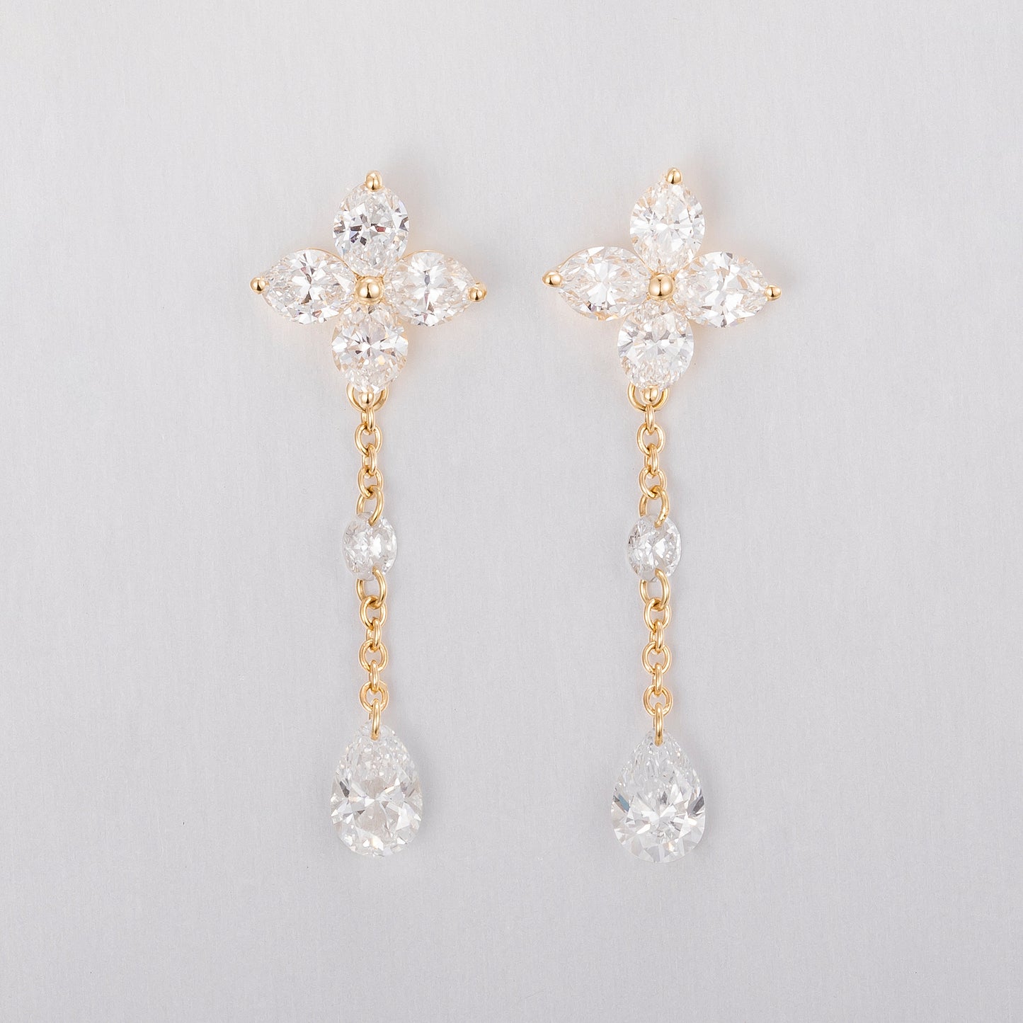 Lab Grown Diamond Earring-ZBE0185