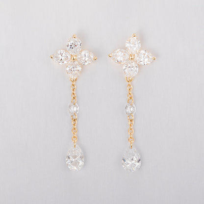 Lab Grown Diamond Earring-ZBE0185