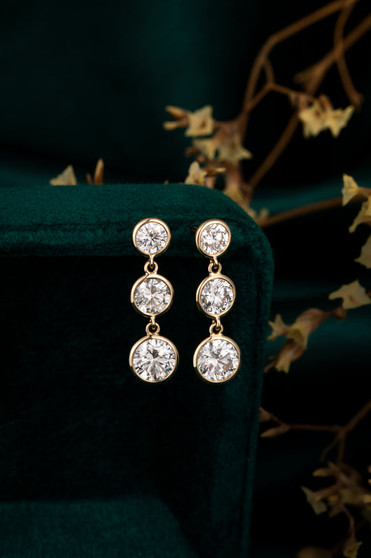 Lab Grown Diamond Earring-ZBE0198