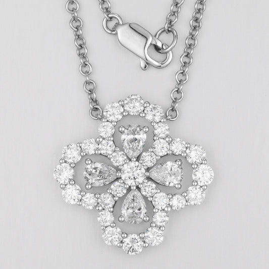 Lab Grown Diamond Necklace-ZBN0001