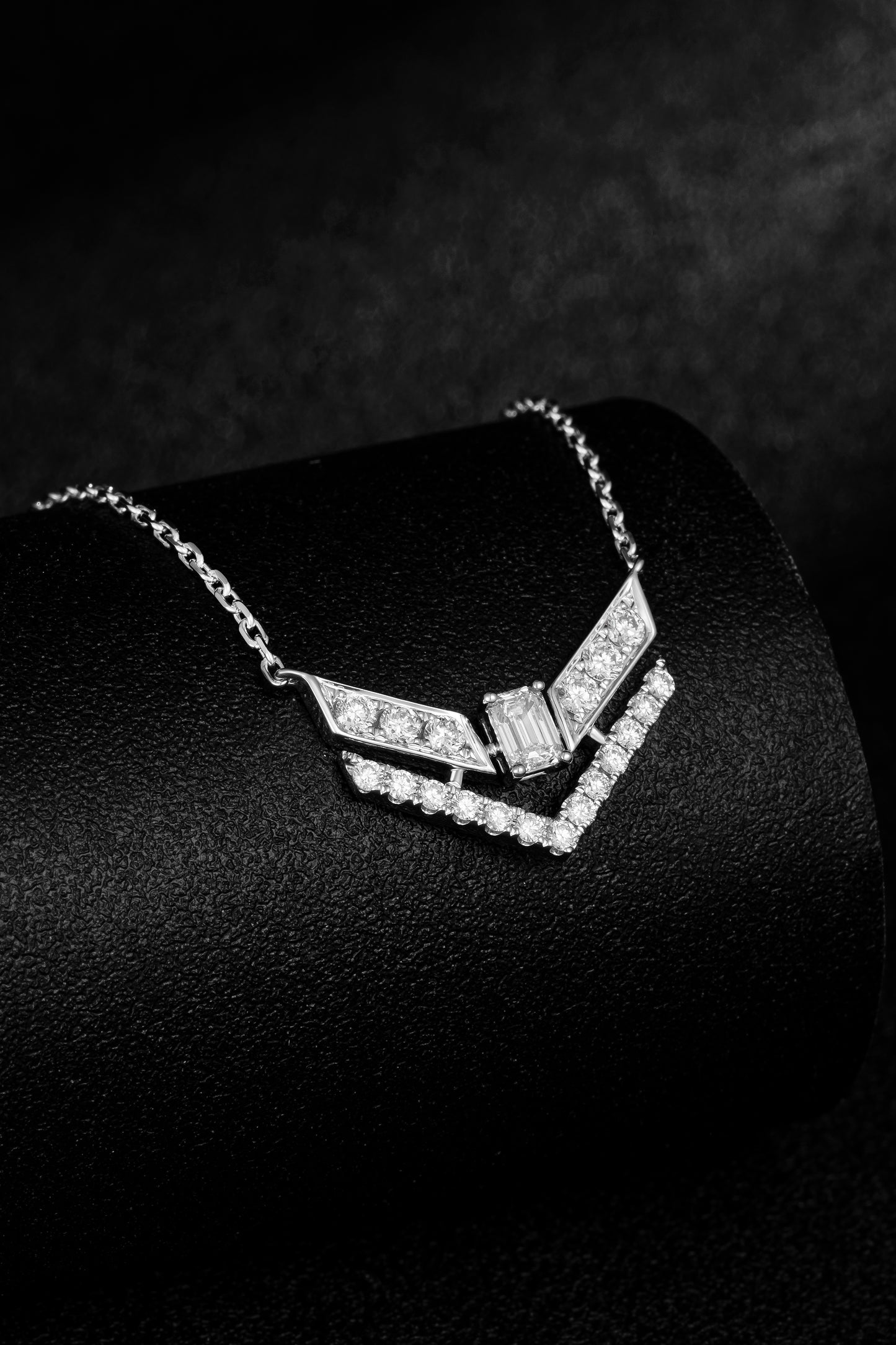 Lab Grown Diamond Necklace-ZBN0002