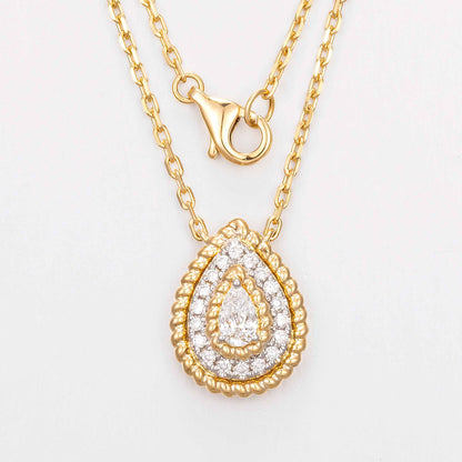 Lab Grown Diamond Necklace-ZBN0004