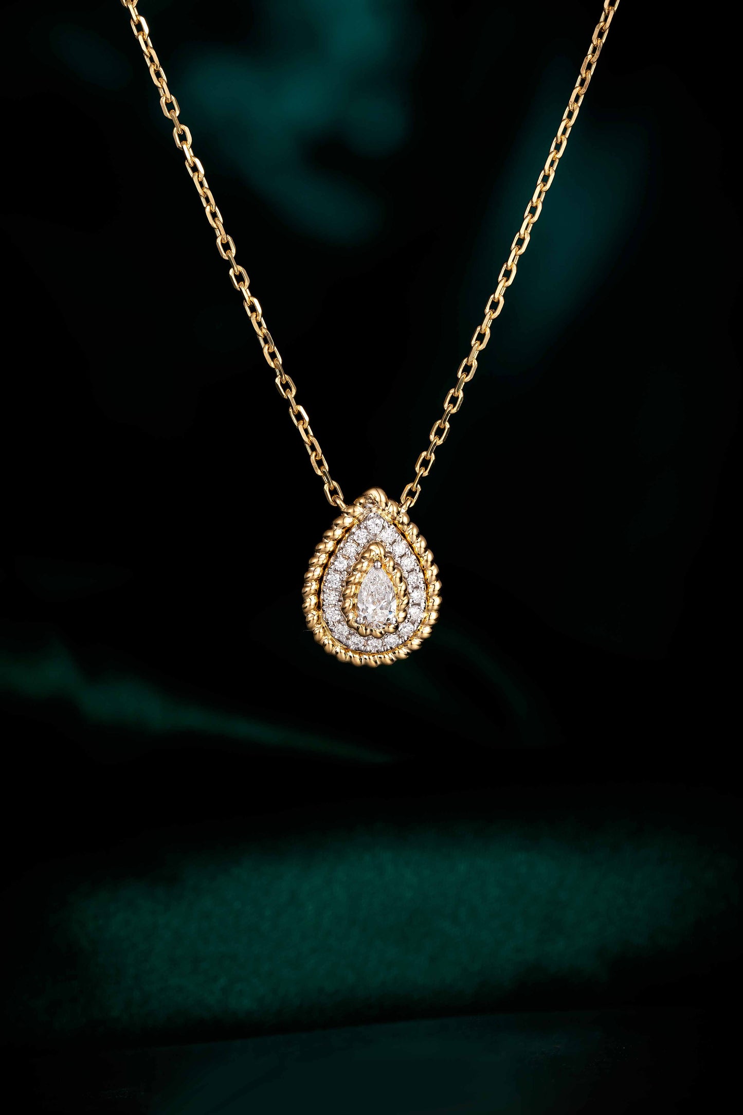 Lab Grown Diamond Necklace-ZBN0004