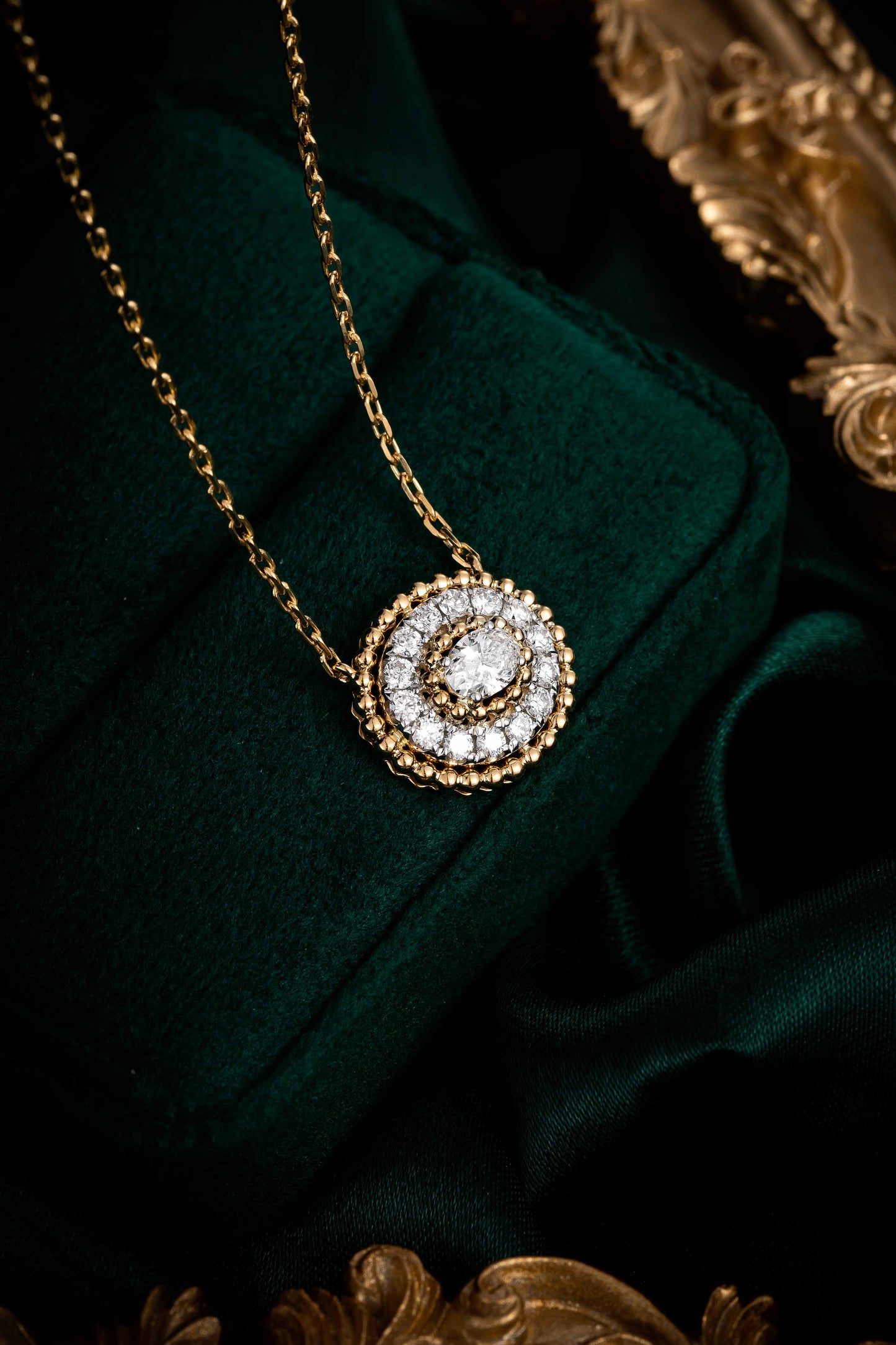 Lab Grown Diamond Necklace-ZBN0006