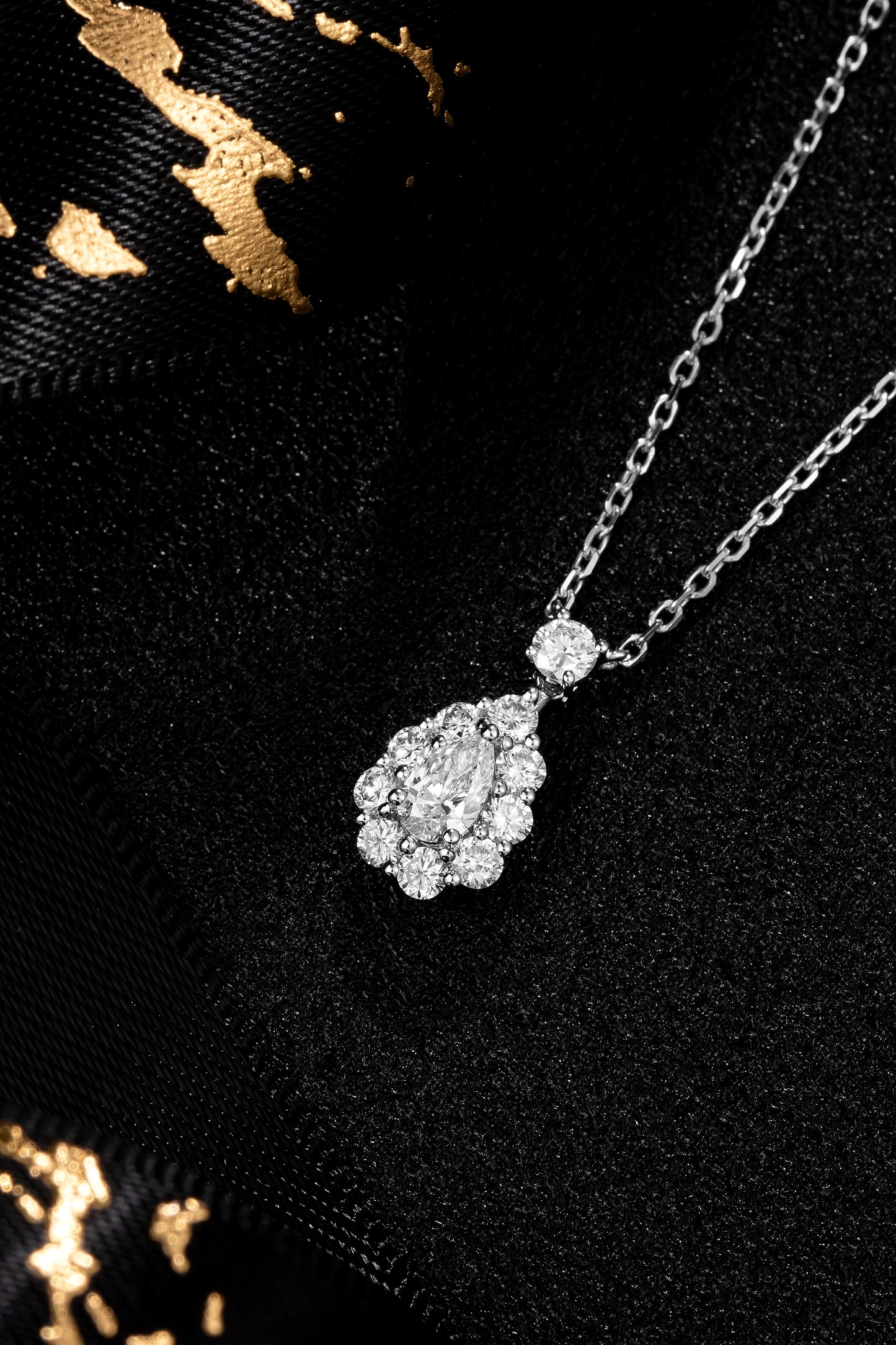 Lab Grown Diamond Necklace-ZBN0011