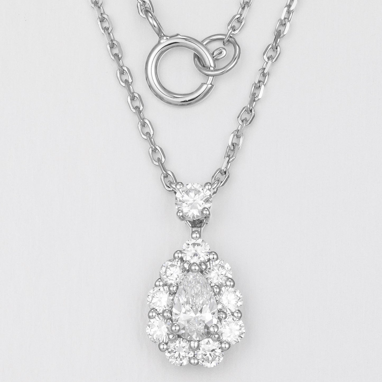 Lab Grown Diamond Necklace-ZBN0011