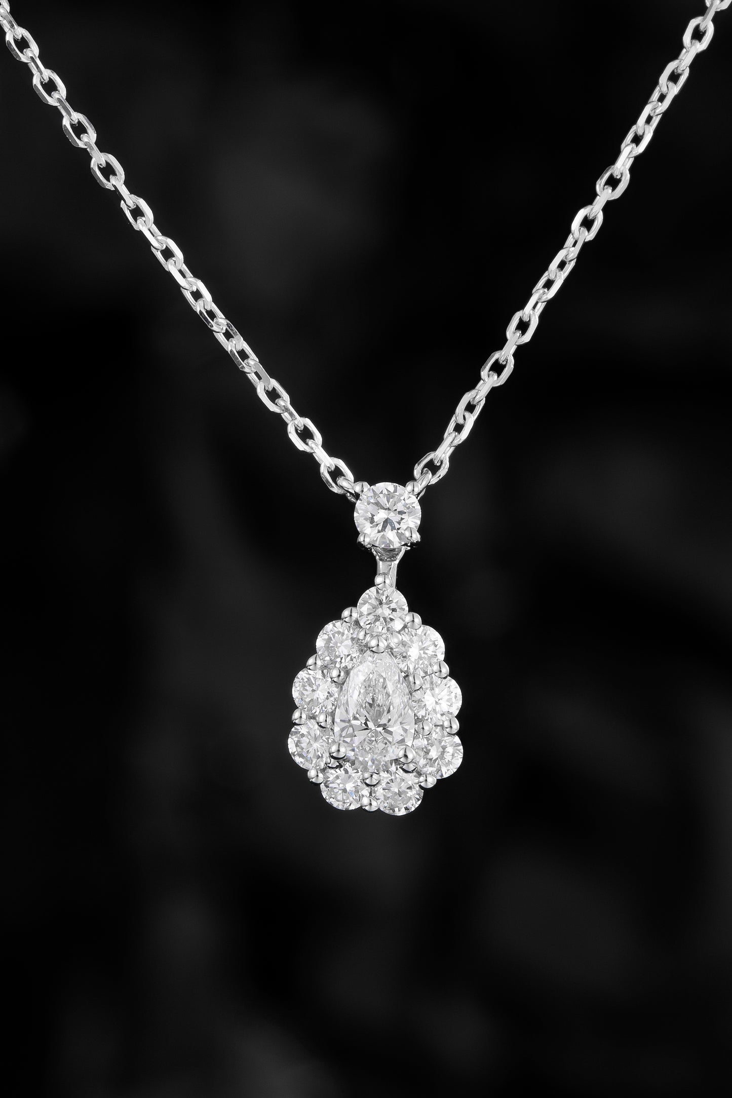 Lab Grown Diamond Necklace-ZBN0011