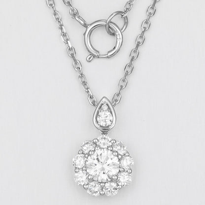 Lab Grown Diamond Necklace-ZBN0013