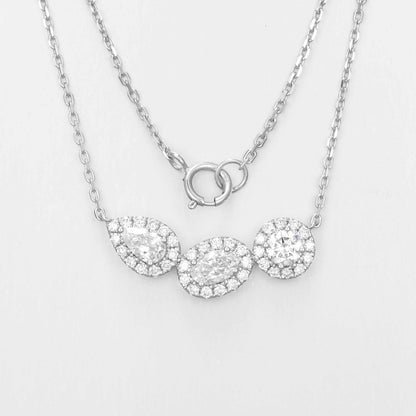 Lab Grown Diamond Necklace-ZBN0022