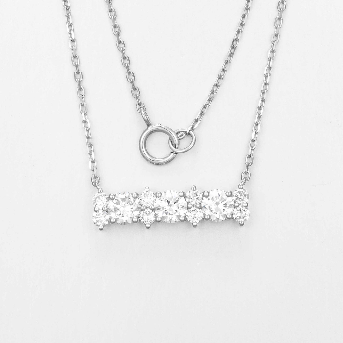 Lab Grown Diamond Necklace-ZBN0024