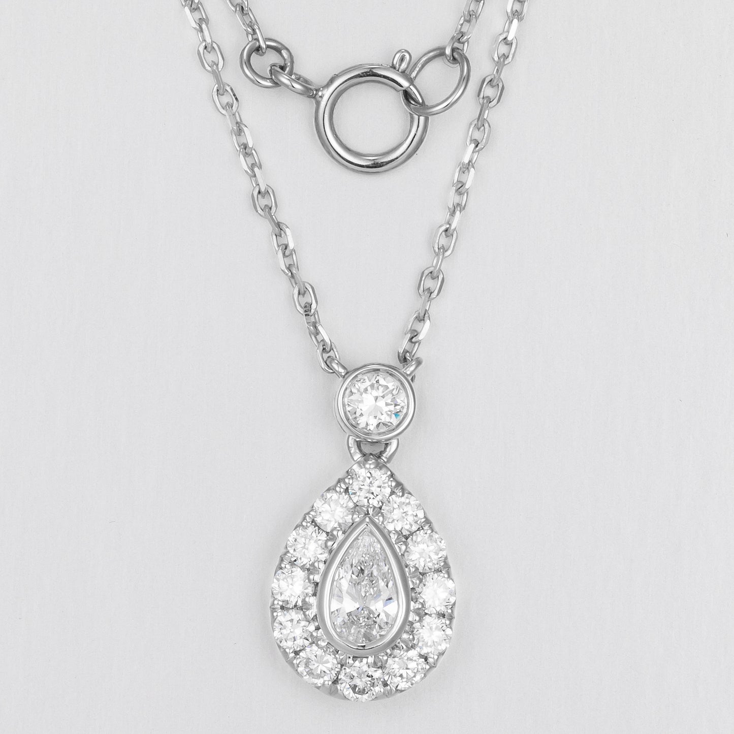 Lab Grown Diamond Necklace-ZBN0026