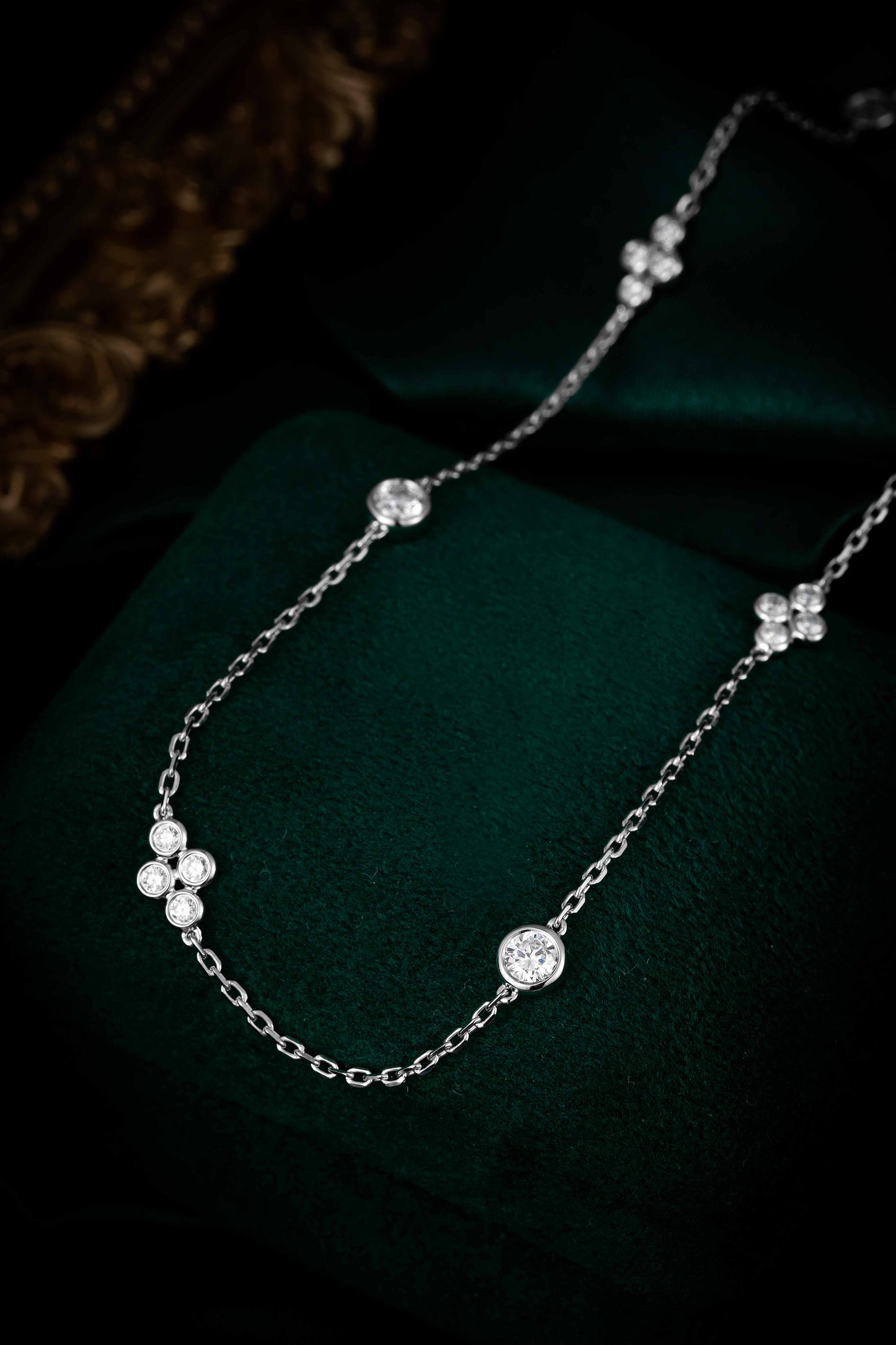 Lab Grown Diamond Necklace-ZBN0029