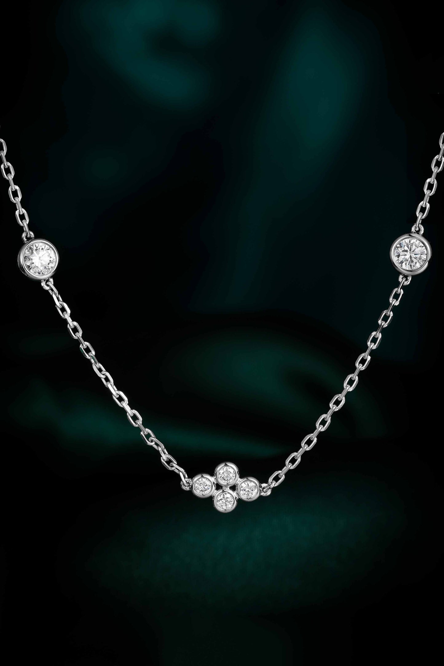 Lab Grown Diamond Necklace-ZBN0029