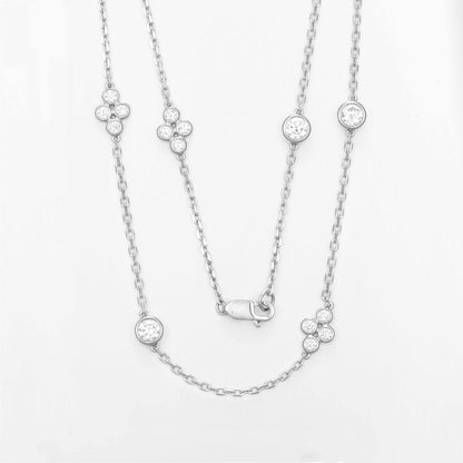 Lab Grown Diamond Necklace-ZBN0029