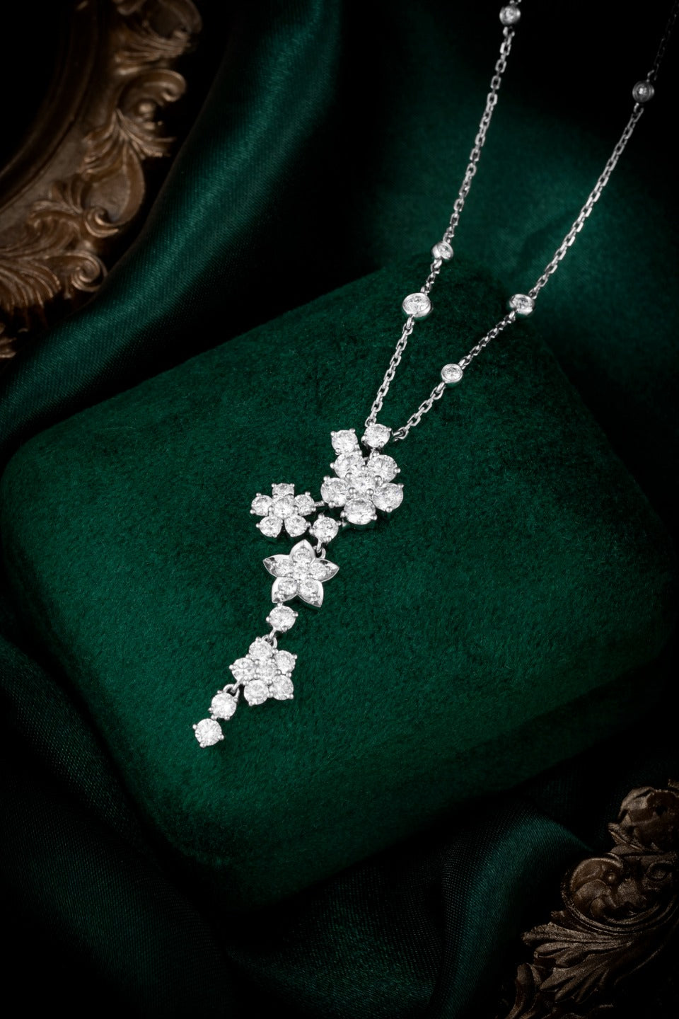 Lab Grown Diamond Necklace-ZBN0033