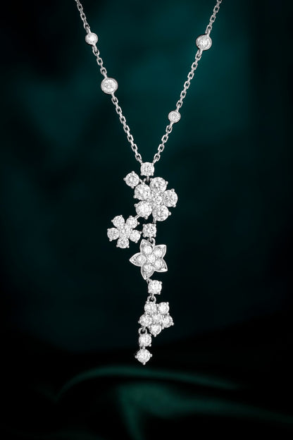 Lab Grown Diamond Necklace-ZBN0033