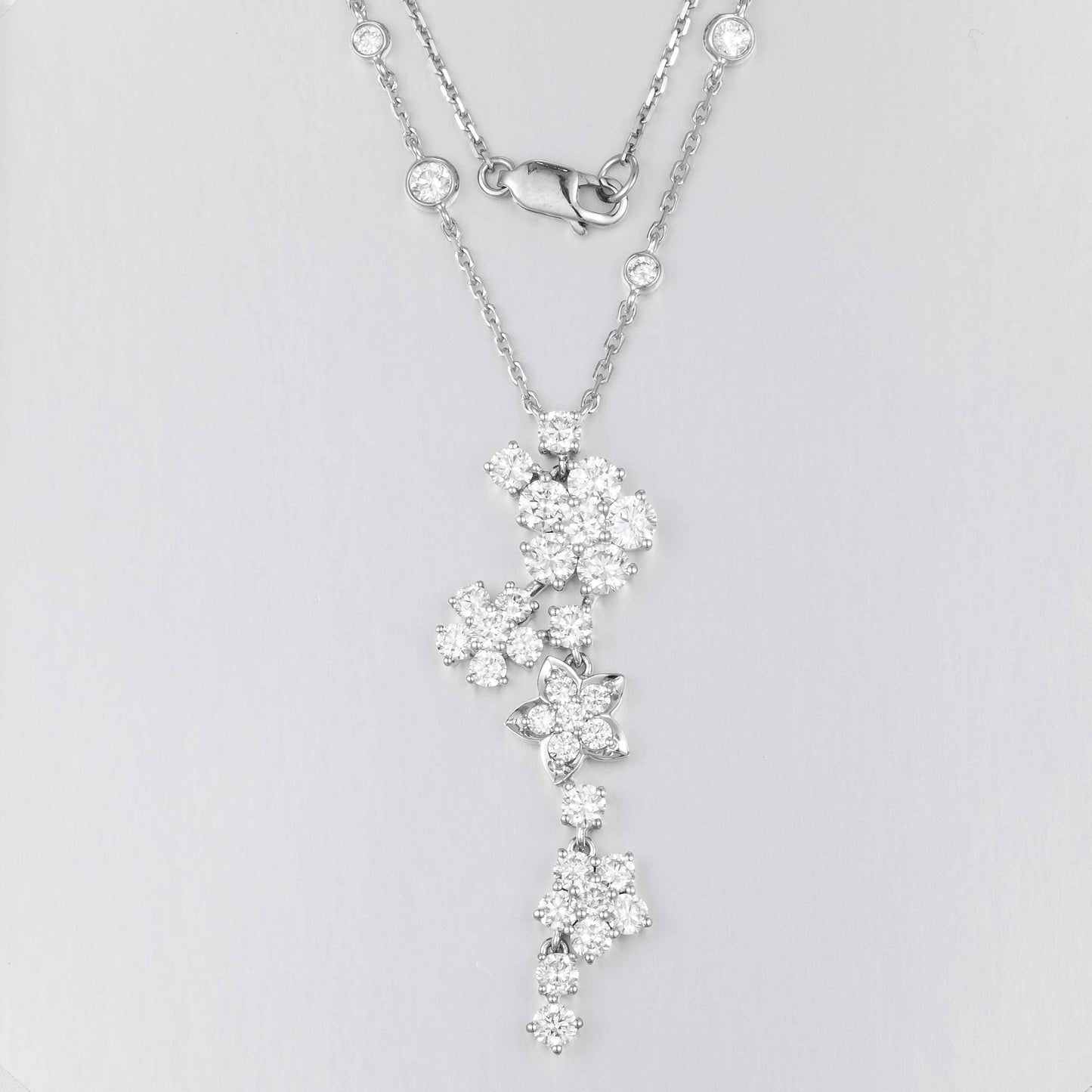 Lab Grown Diamond Necklace-ZBN0033