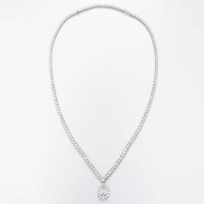 Lab Grown Diamond Necklace-ZBN0037