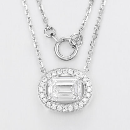 Lab Grown Diamond Necklace-ZBN0049