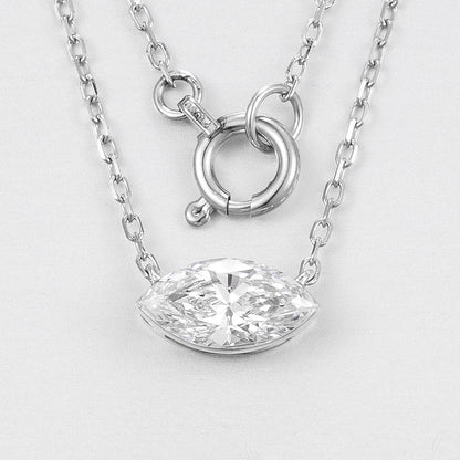 Lab Grown Diamond Necklace-ZBN0076-0.50CT
