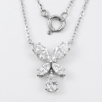 Lab Grown Diamond Necklace-ZBN0078