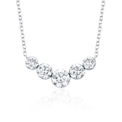 Lab Grown Diamond Necklace-ZBN0079