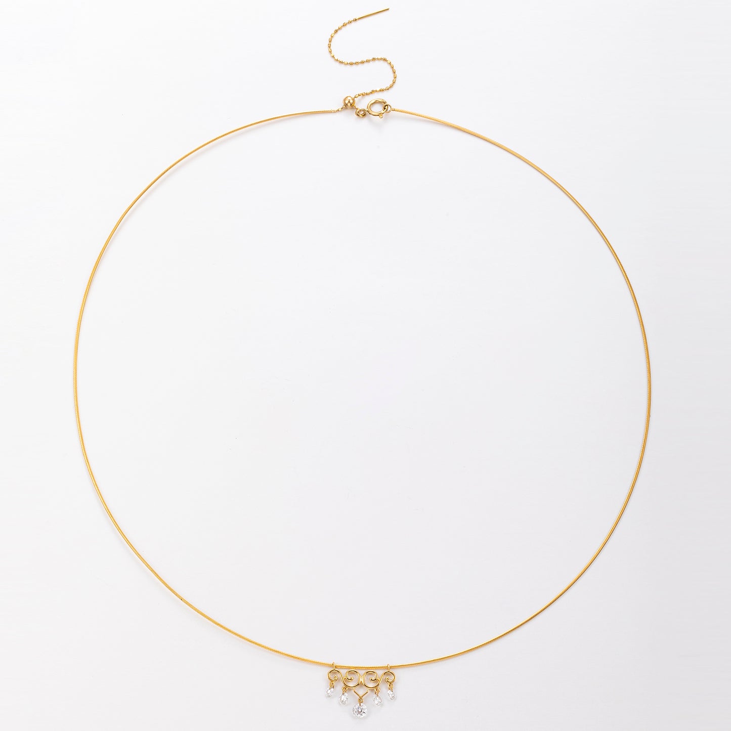 Lab Grown Diamond Necklace-ZBN0086