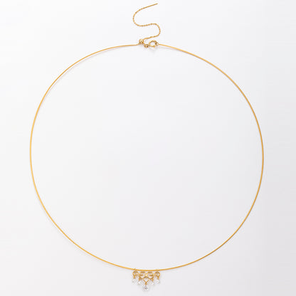 Lab Grown Diamond Necklace-ZBN0086