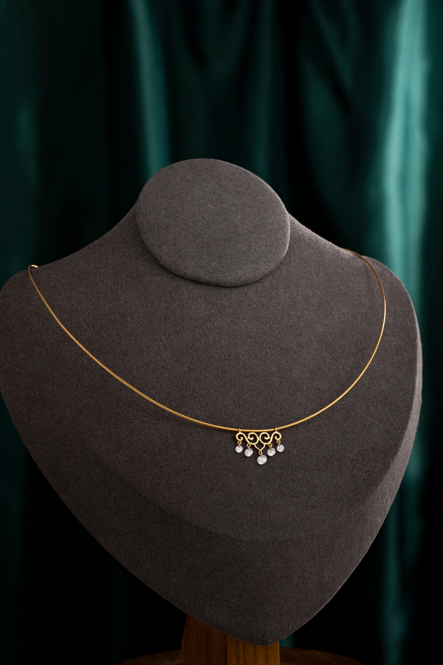 Lab Grown Diamond Necklace-ZBN0086